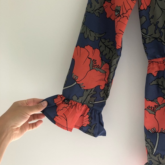 Tularosa Floral Romper M - Picture 4 of 7